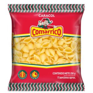 Pasta Comarrico Caracol X250g