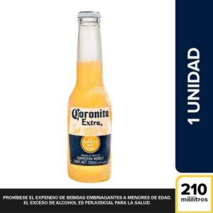 Cerveza Coronita Botella x 210ml
