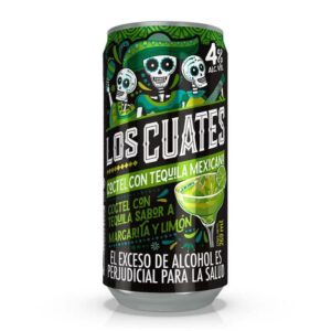 Coctel Los Cuates Con Tequila Limon x473ml