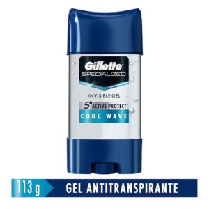 Desodorante Gillette Specialized Invisible Gel 5 Active Protect x113gr