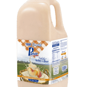 Yogurt Pomar Completo Sabor Melocotón Botella x1890ml