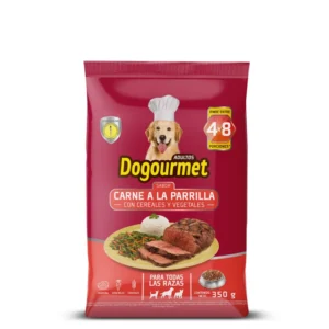 Alimento Para Perro Dogourmet Adultos Sabor Carne A La Parrilla x350g