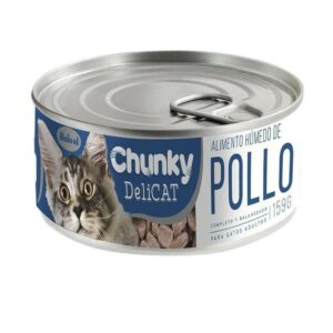 Comida Humeda Para Gato CHUNKY Delicat Pollo x156gr