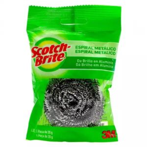 Esponjilla Espiral Metálico Scotch Brite Unidad