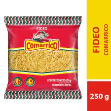 Pasta Comarrico Fideo x250g