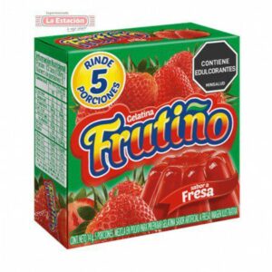 Gelatina Frutiño Sabor Fresa x14gr