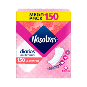 Toallas Protectoras Nosotras Multiestilo x150unds