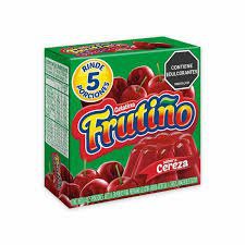Gelatina Frutiño Sabor Cereza x14gr