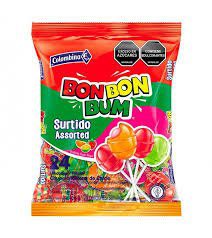 Bon Bon Bum Rojo Surtido 24und x456g
