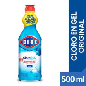 Blanqueador Cloro Gel Clorox Regular x500ml