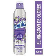 Eliminador de olores Familia Baño Aires de Lavanda x300ml