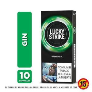 Cigarrillo Lucky Strike Gin x10und