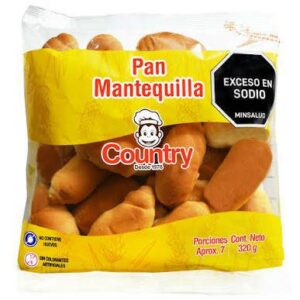 Pan Mantequilla El Country x320gr