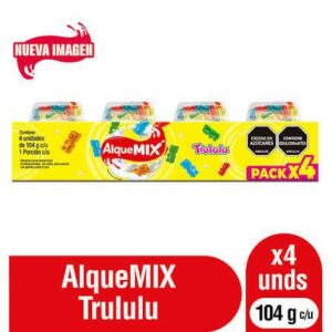 YogCereal Alquería Alquemix Trululu 4und x104g c/u