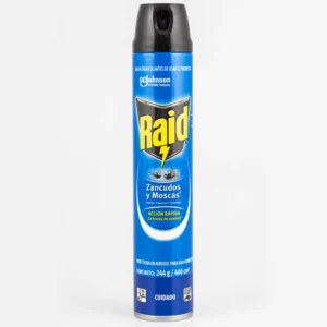 Insecticida Raid Zancudos y Moscas En Aerosol x400ml