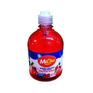 Jabón Para Manos MiDia Frutos Rojos Tarrito x500ml