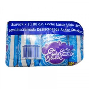 Six Pack Leche Santo Domingo Deslactosada 6 und ×900ml c/u