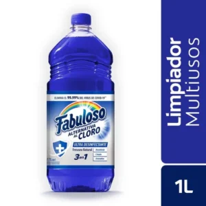 Limpia Pisos Fabuloso Alternativa Al Cloro 3 en 1 x 1L (Aroma Fresca Primavera)