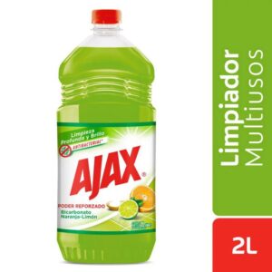 Limpia Pisos Ajax Bicarbonato Naranja-Limon x 2L