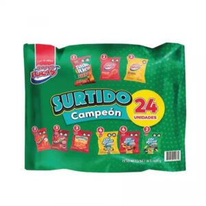 Lonchera Surtido Campeon X24Paq Cont. Neto X445g