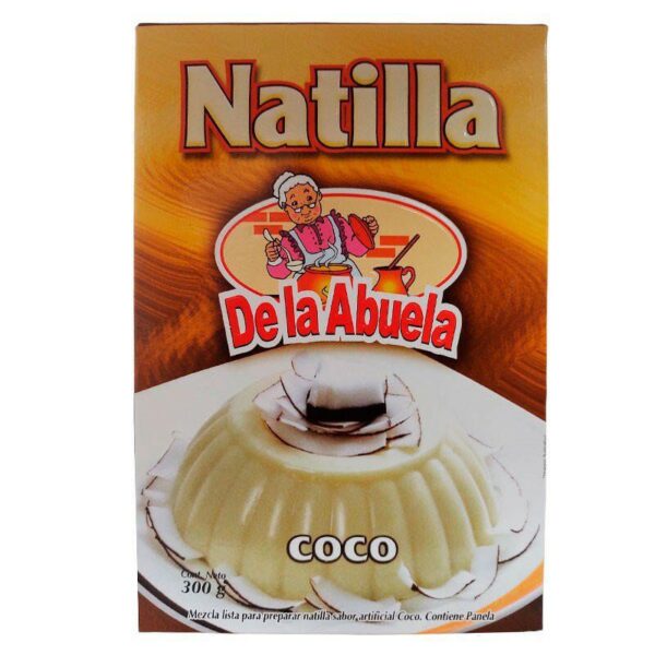 Natilla De La Abuela sabor Coco x300g
