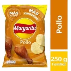Papas Margarita Onduladas De Pollo XXL x250g