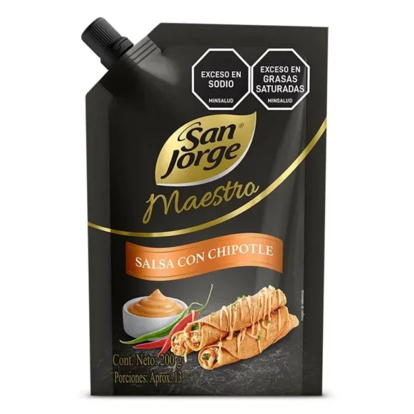 Salsa San Jorge Maestro Con Chipotle DP x200g