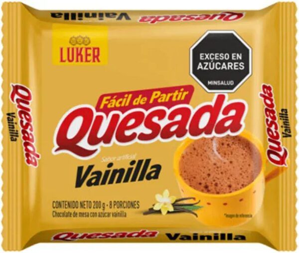Chocolate Quesada Sabor Vainilla x200g