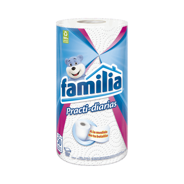 Toalla Familia Practi-diarias x 50 Und